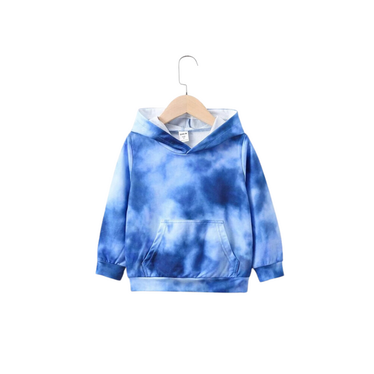 Sudadera Azul Tie-Dye para Niños