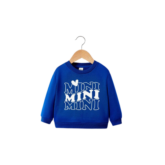 Sudadera Azul con Estampado 'MINI'