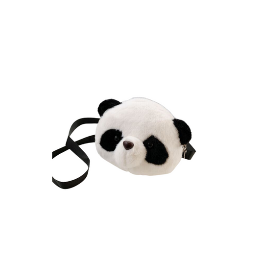 Bolso Mini de Panda Estilo Preppy