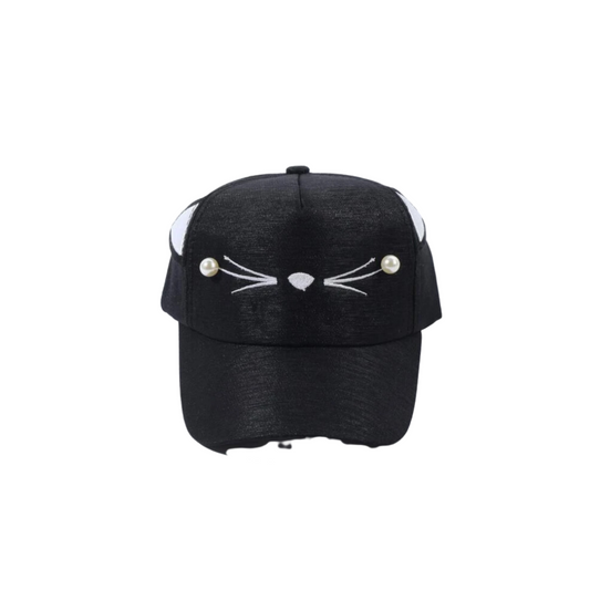 Gorra con Diseño de Gato