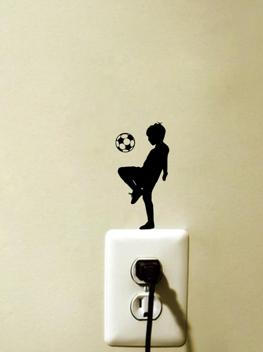 Adhesivo Decorativo "Futbolista con Balón"